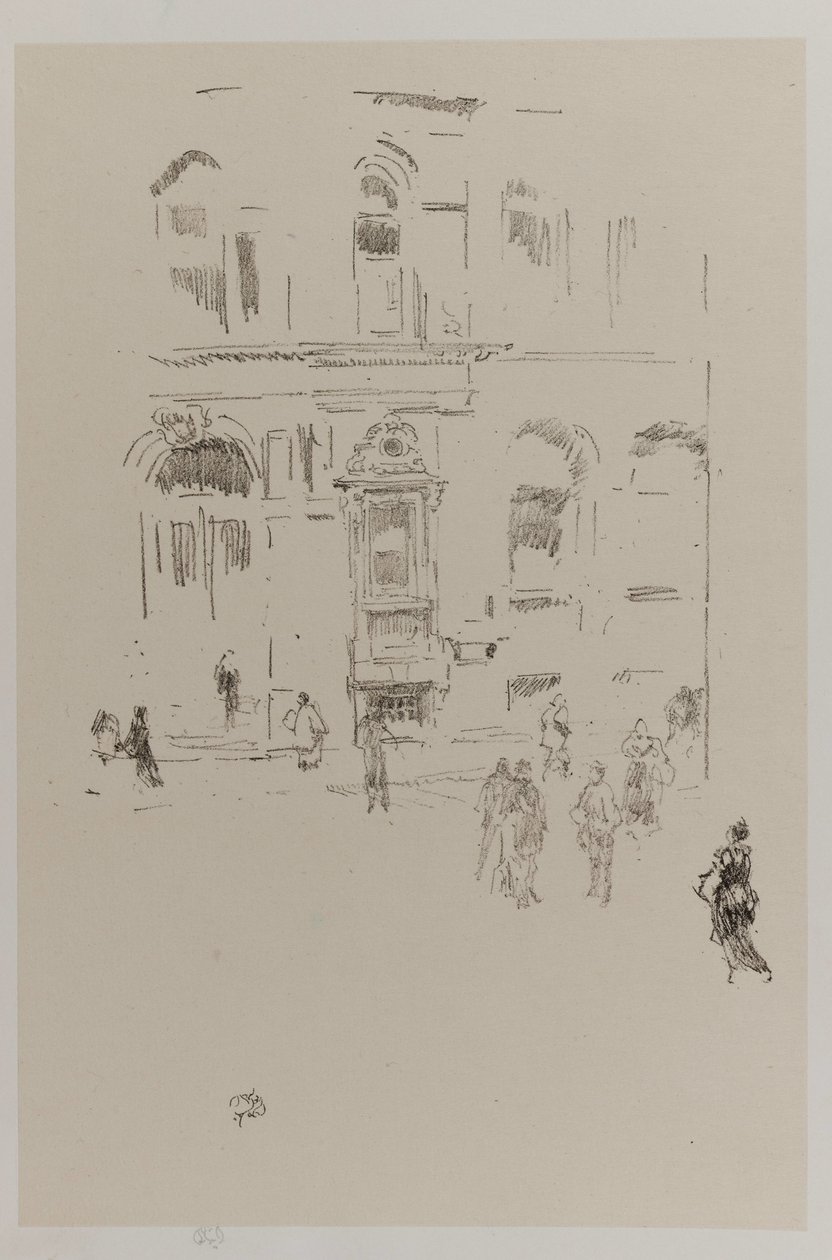 Victoria Club door James Abbott McNeill Whistler