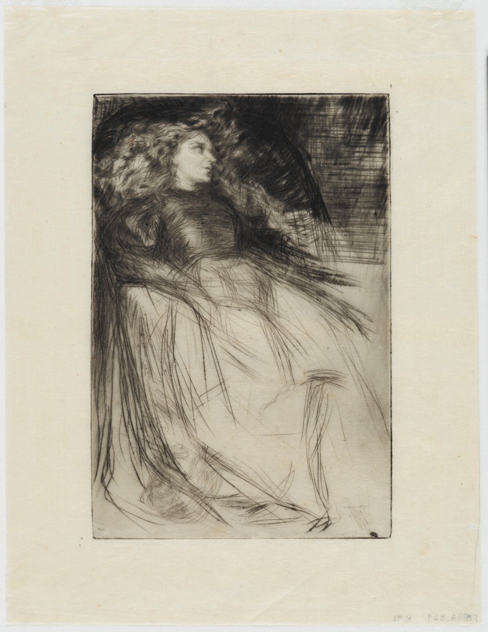 Vermoeid door James Abbott McNeill Whistler
