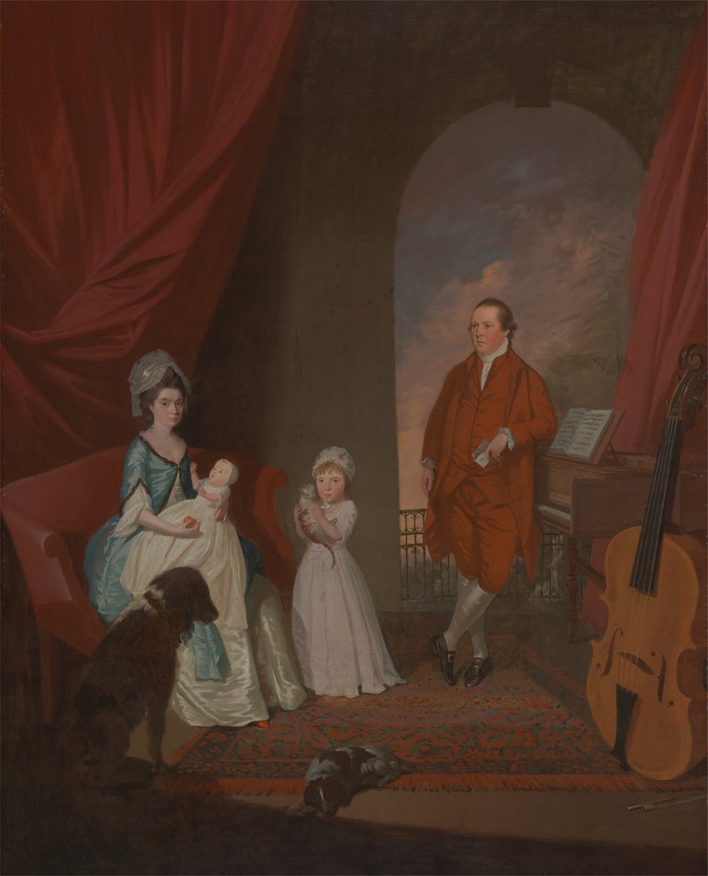 Familiegroep door James Millar