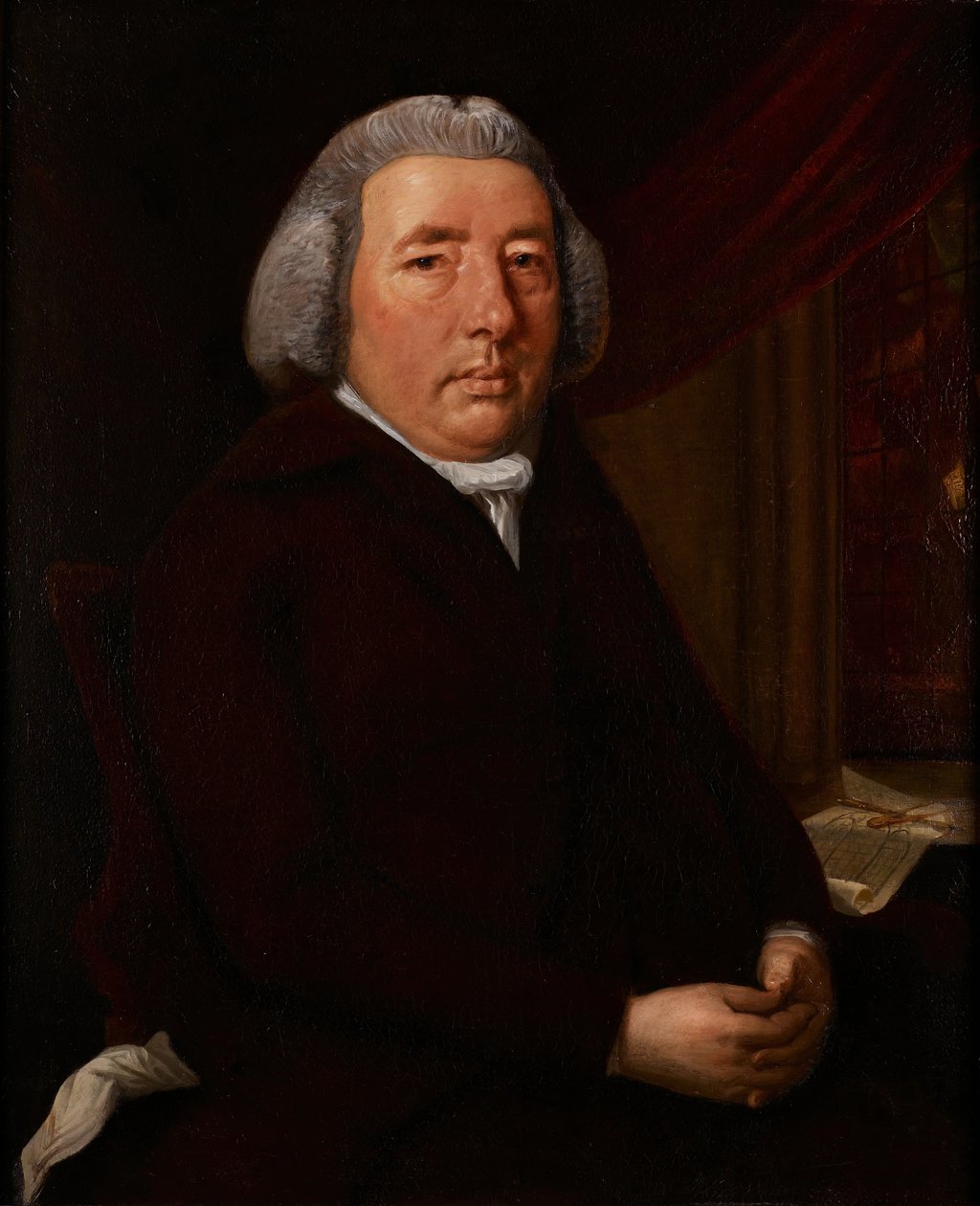 Portret van Francis Eginton 1737-1805, 1796 door James Millar