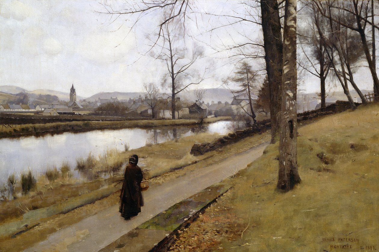 De Laatste Bocht, Winter, Moniaive door James Paterson