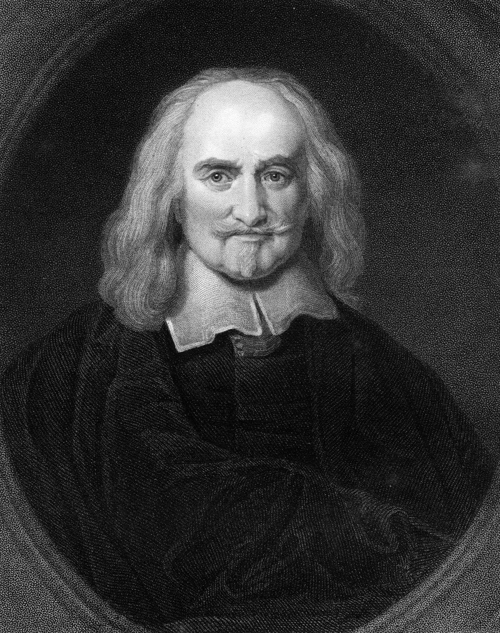 Thomas Hobbes, 17e-eeuwse Engelse filosoof door James Posselwhite
