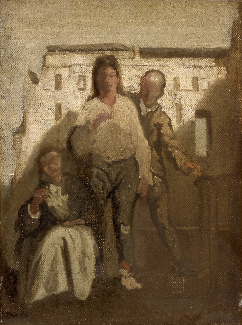 De gevangenneming van Cartouche, 1905-1910 door James Pryde