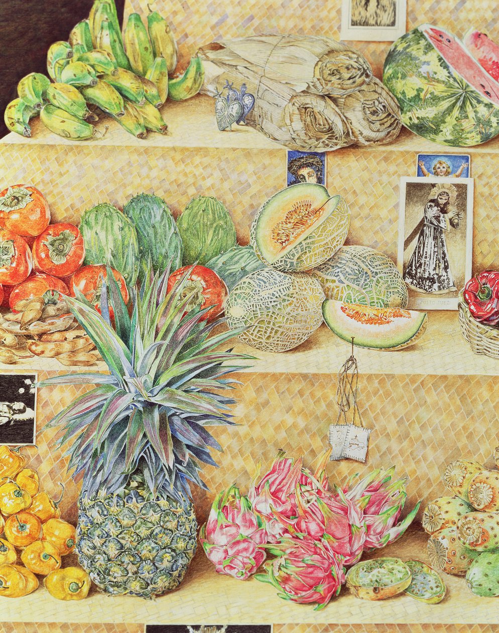 Fruitkraam, La Laguinilla, 1998 door James Reeve