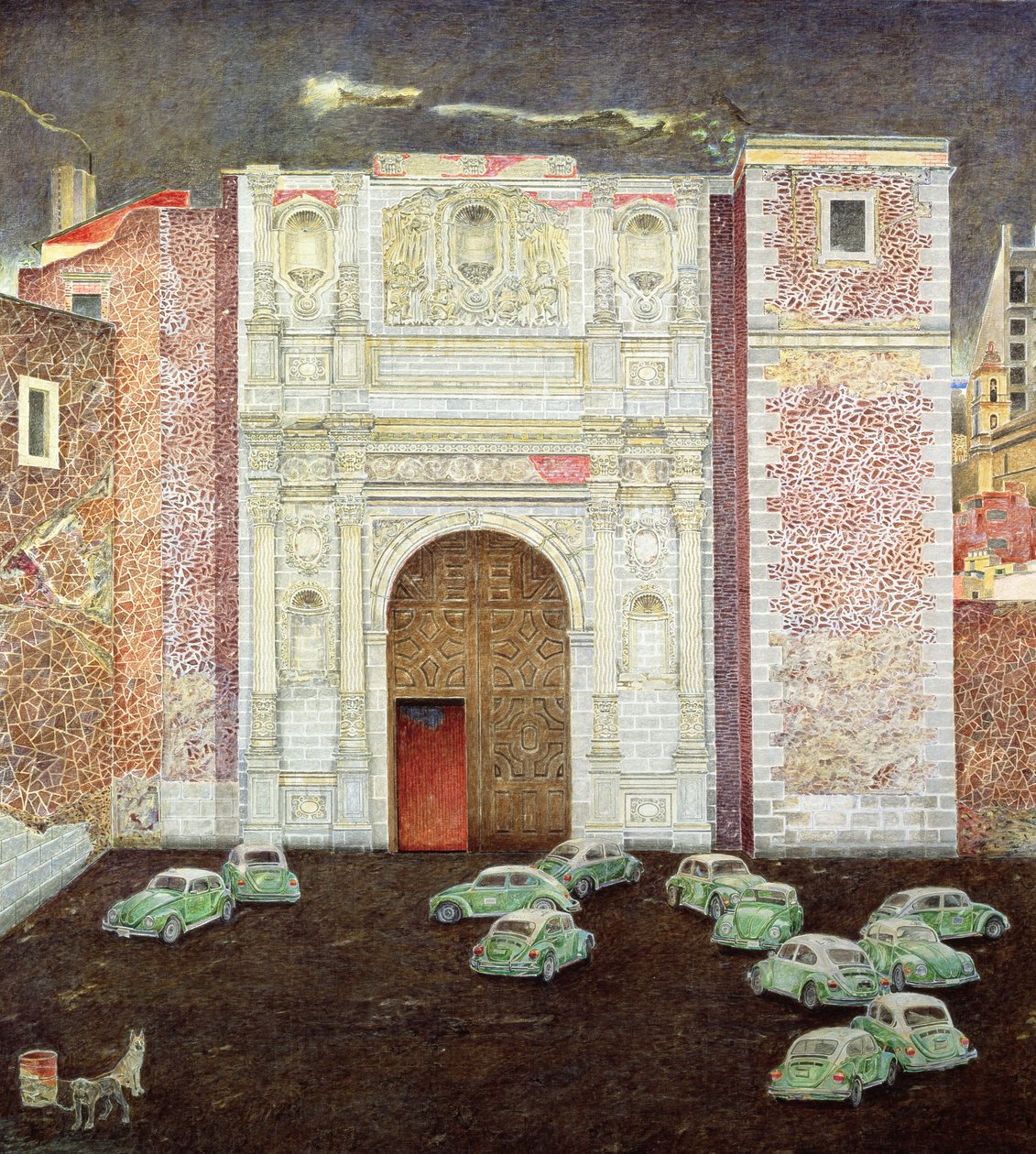 Taxidepot, San Lazaro, Mexico-Stad, 2003 door James Reeve