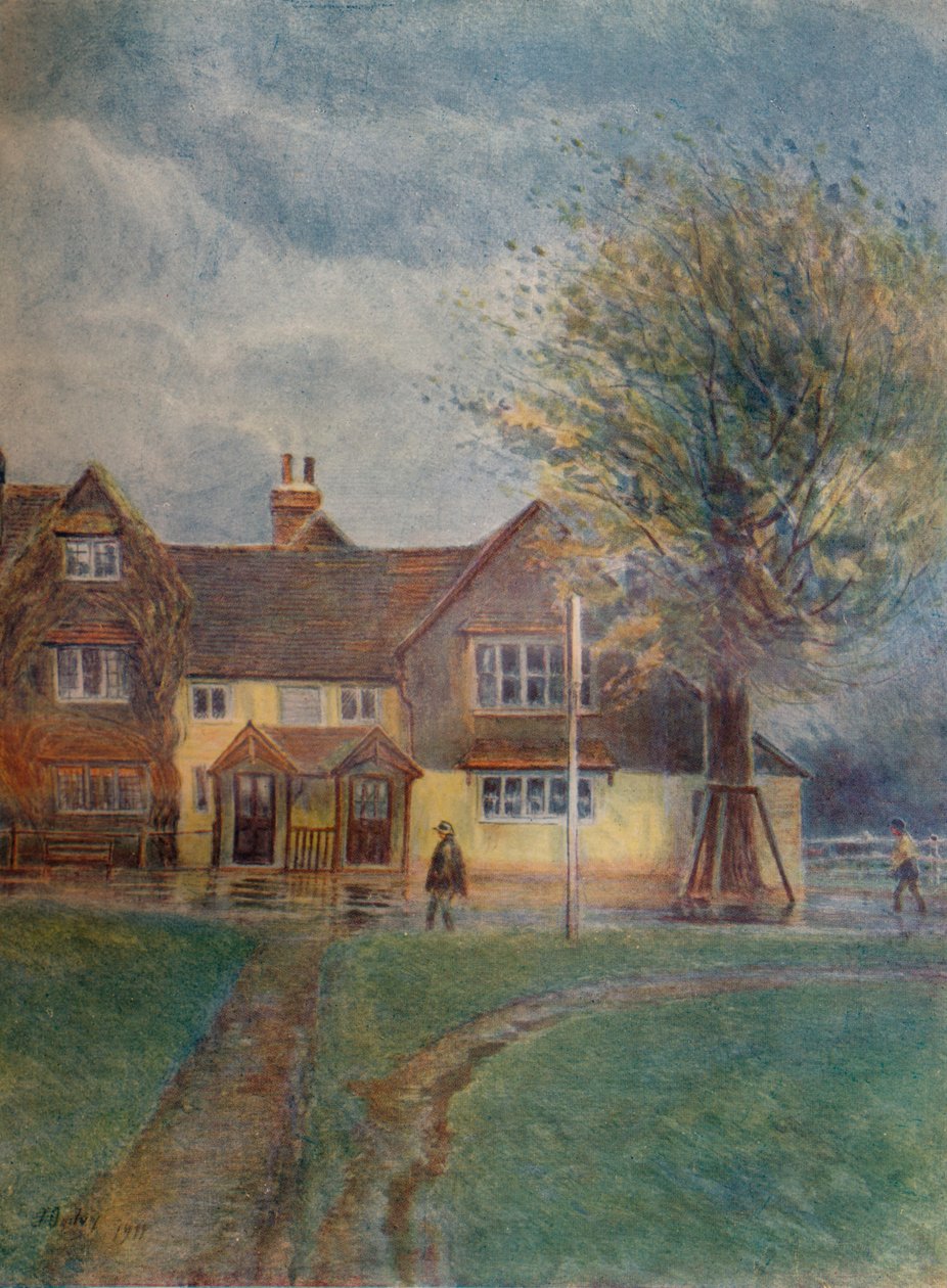 Abinger Hatch Inn door James S Ogilvy