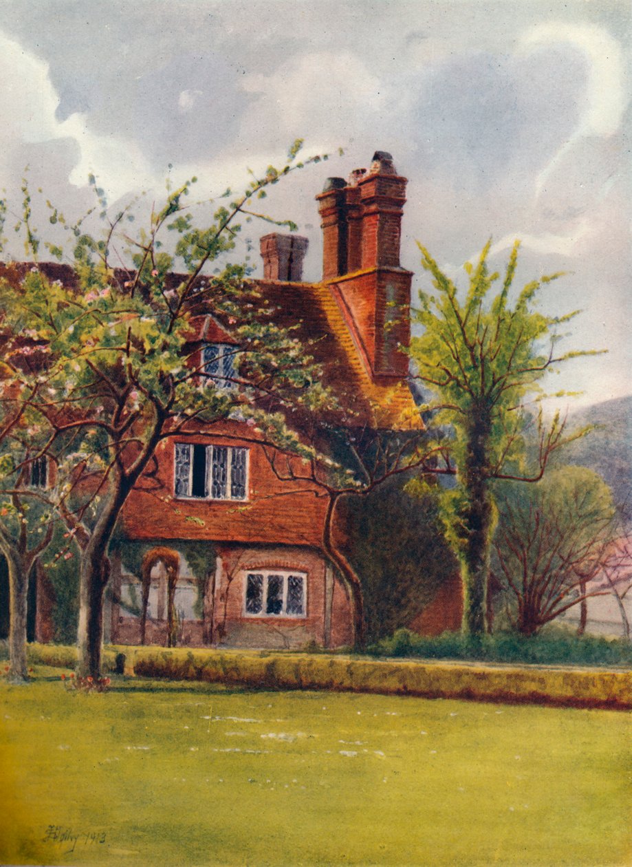 Tenchleys Manor House door James S Ogilvy