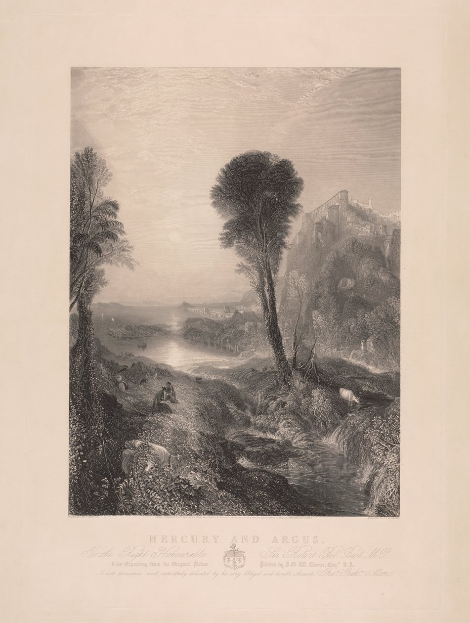 Mercurius en Argus door James T. Willmore