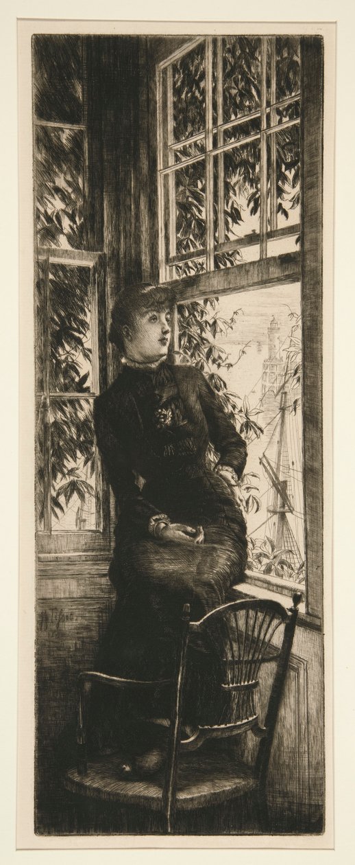 Aan de Zee door James Tissot