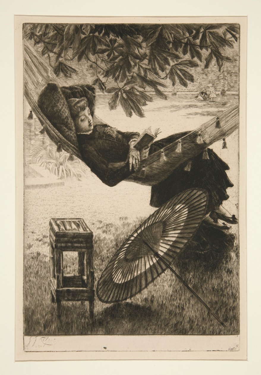 Le Hamac door James Tissot