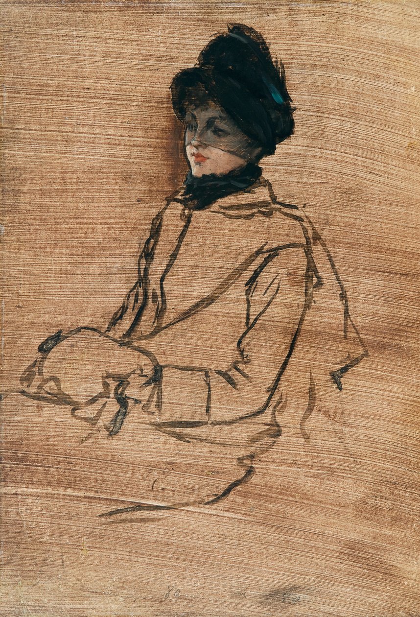 Studie van Kathleen Newton door James Tissot