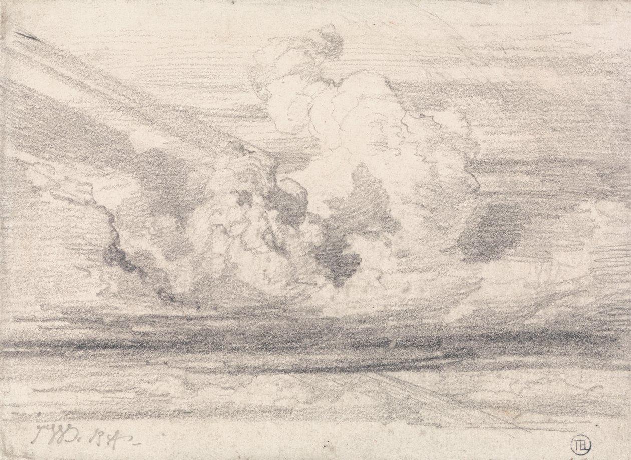 Wolkstudie door James Ward