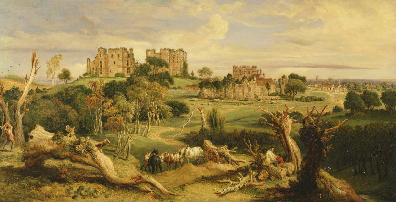 Kenilworth Castle, Warwickshire door James Ward