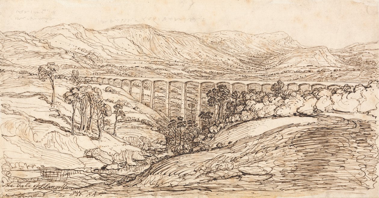De Vale van Llangollen door James Ward
