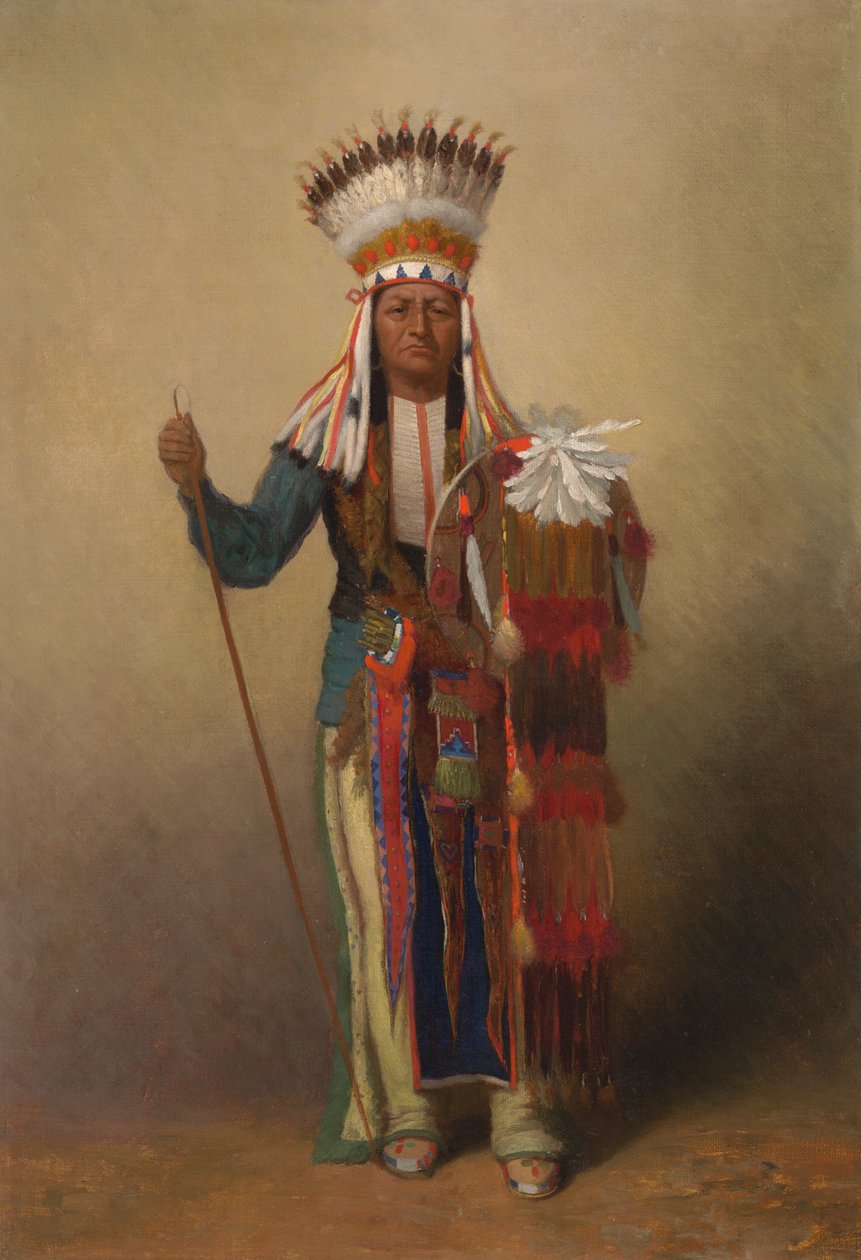 Minimic, ca. 1878 door James Wells Champney