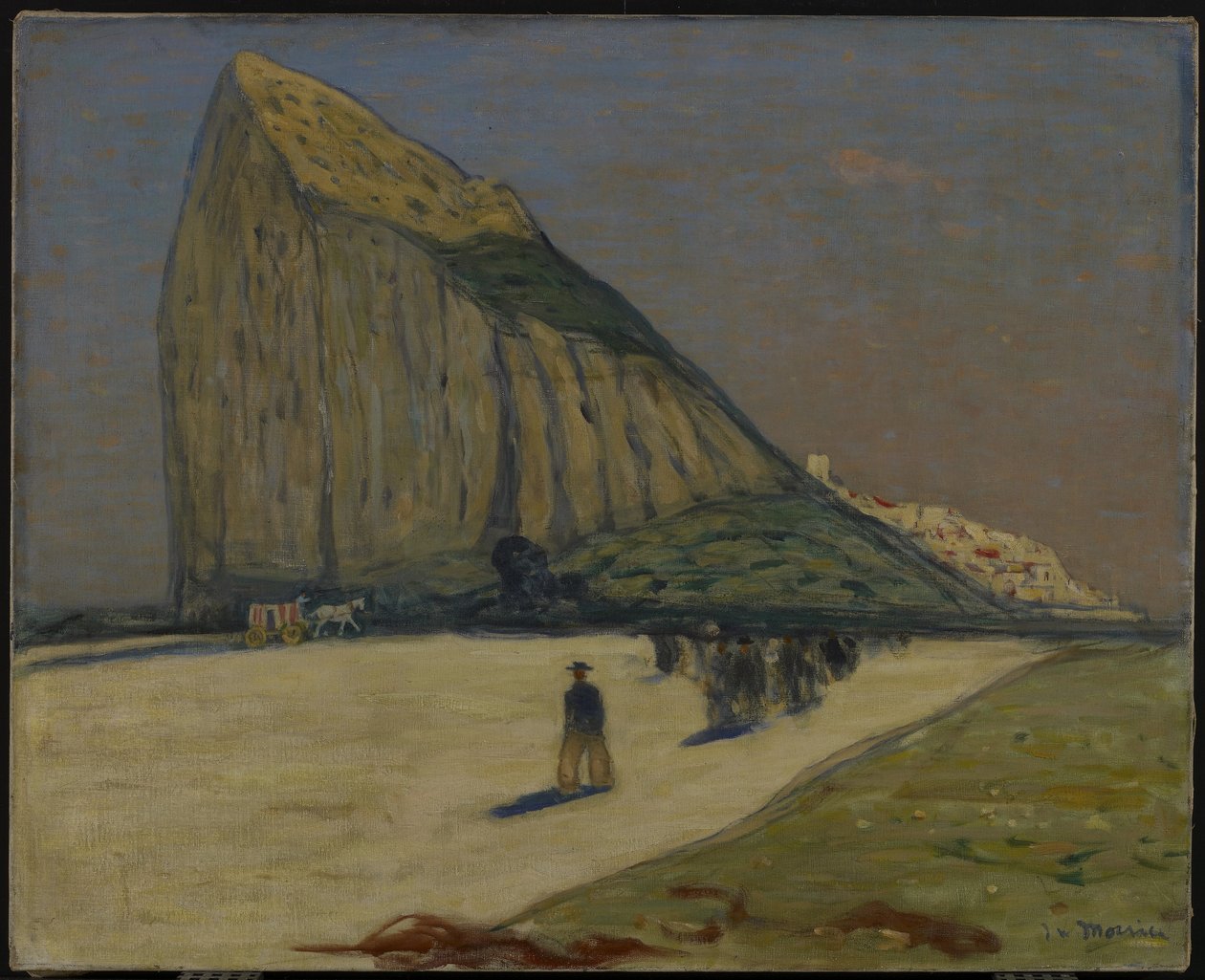 Gibraltar door James Wilson Morrice