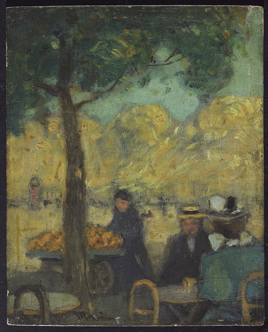 Riviera Café, c. 1900 door James Wilson Morrice