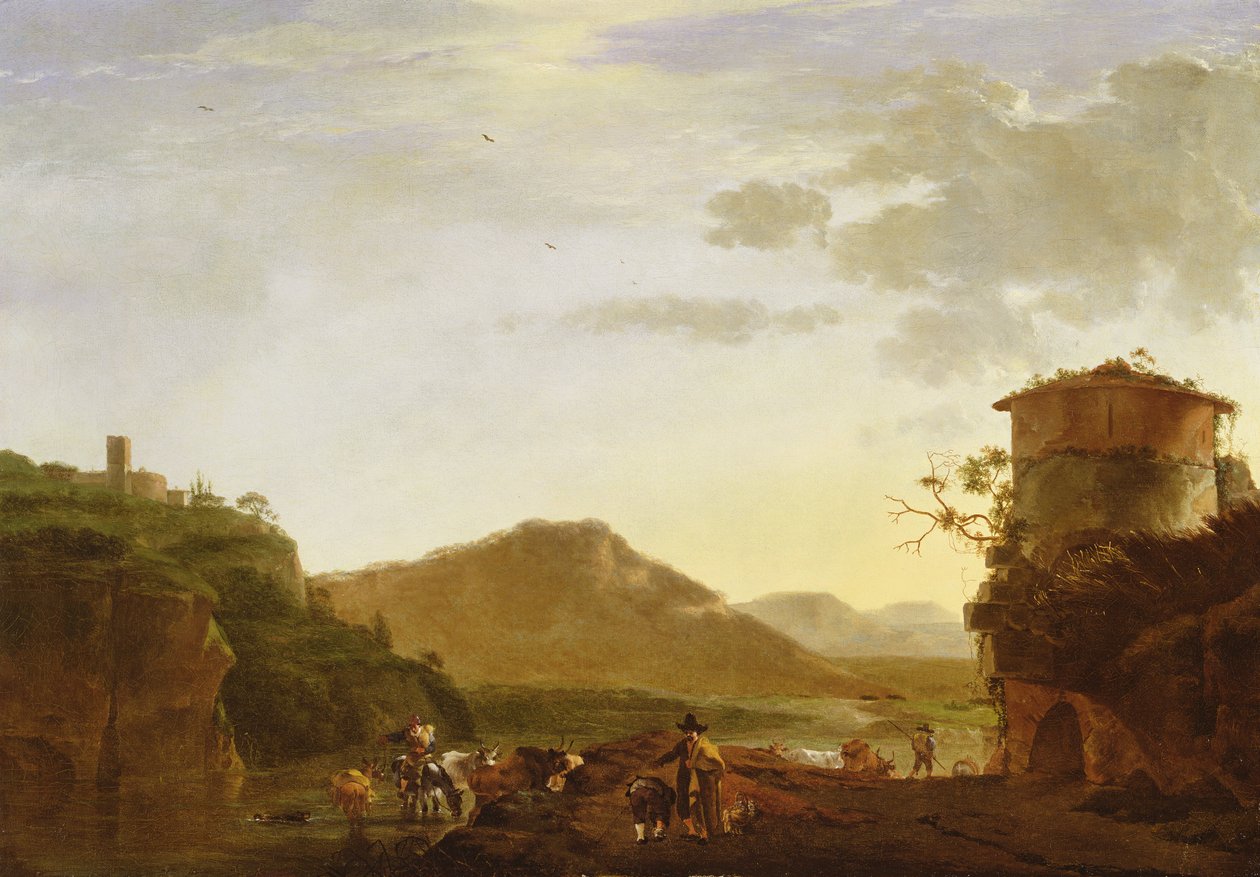 Landschap door Jan Asselijn