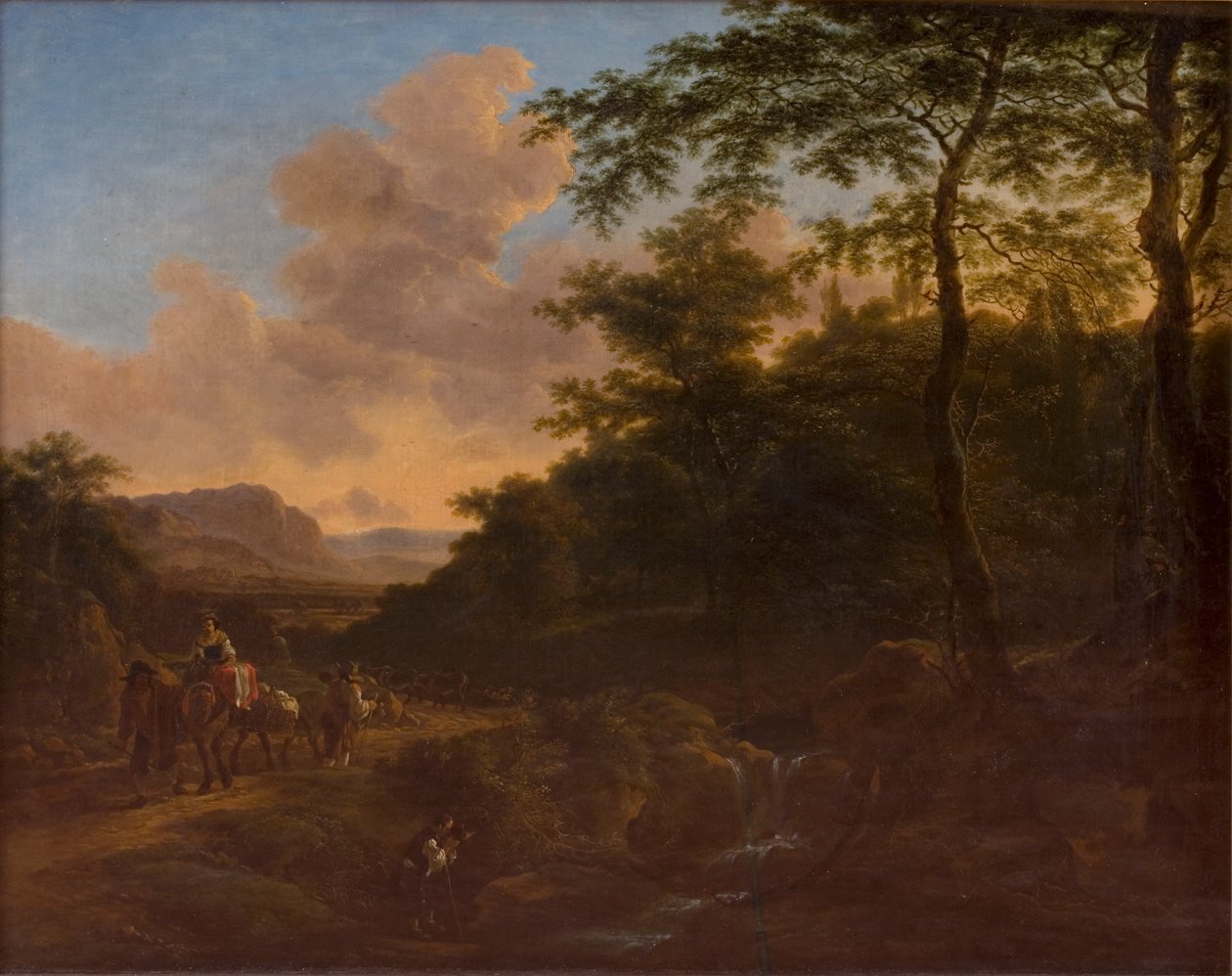 Landschap door Jan Dirksz Both