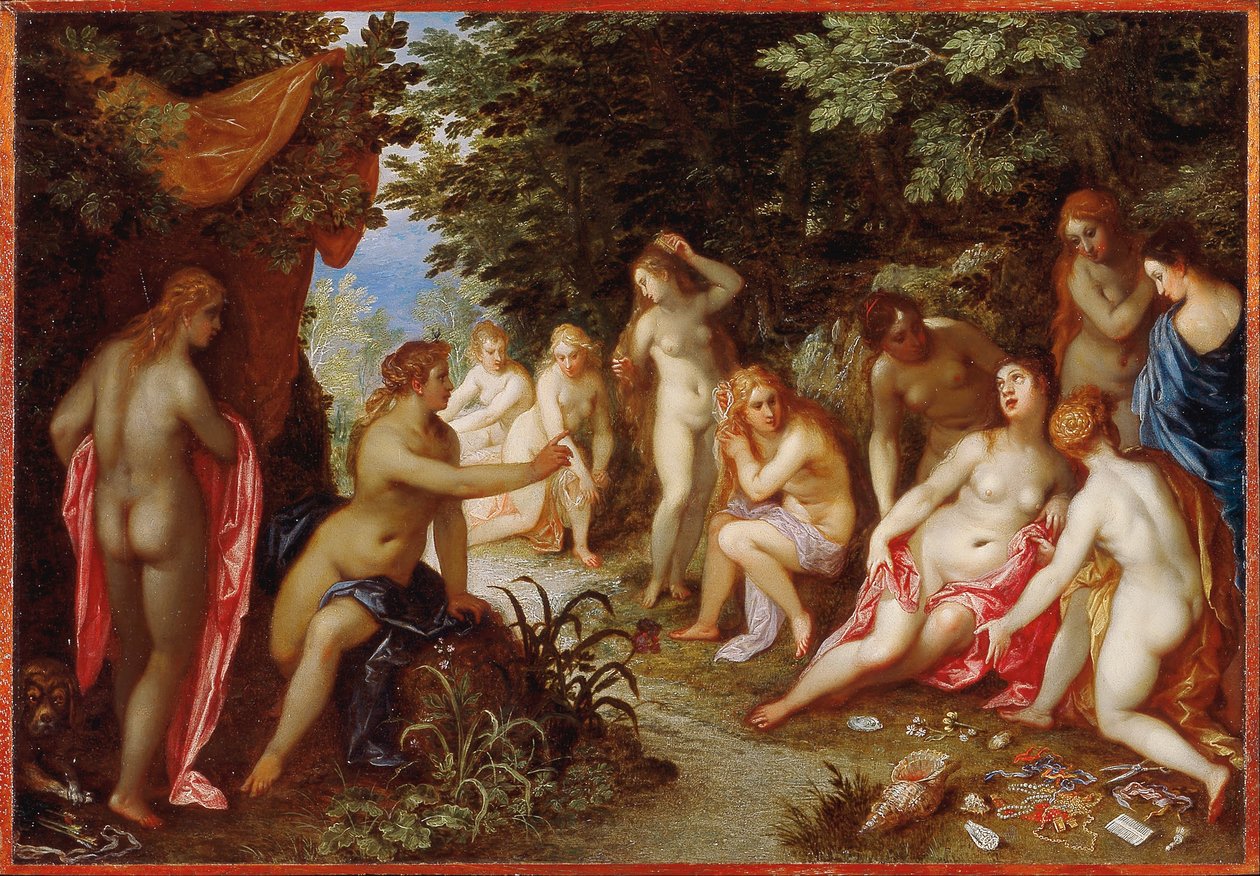 Diana en Callisto door Jan the Elder Brueghel