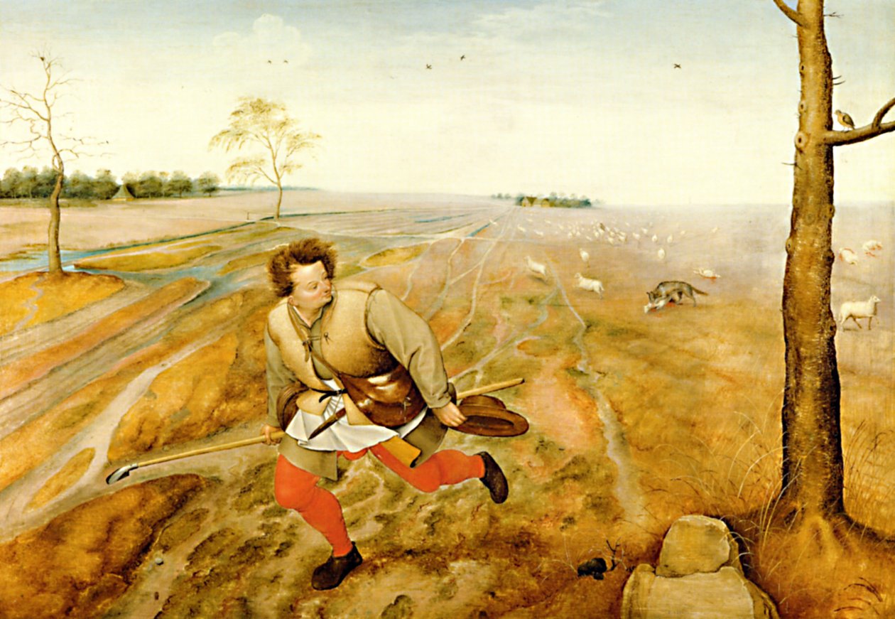 De slechte herder door Jan the Elder Brueghel