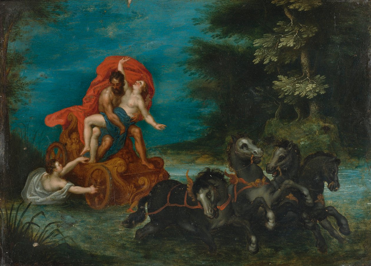 De ontvoering van Proserpina door Jan the Elder Brueghel