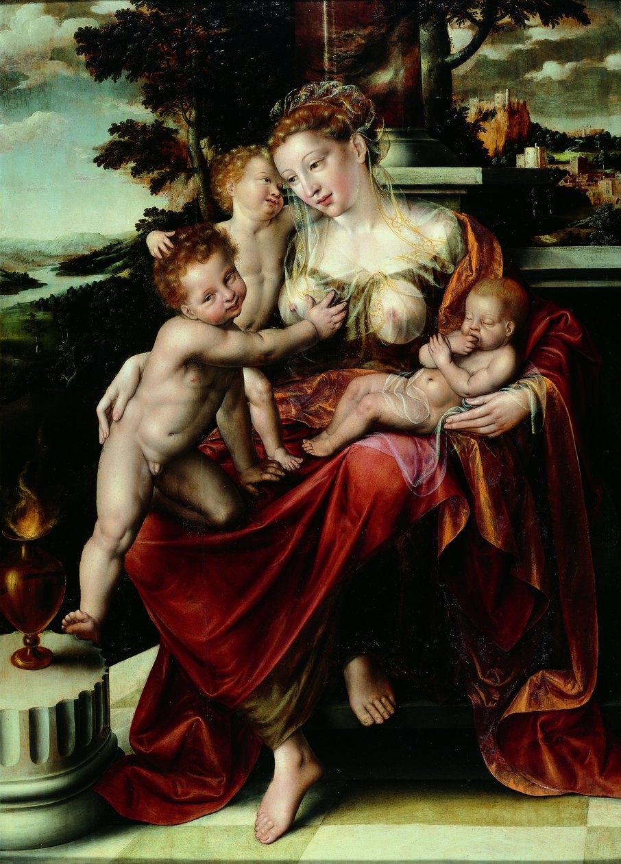 Liefdadigheid door Jan Matsys