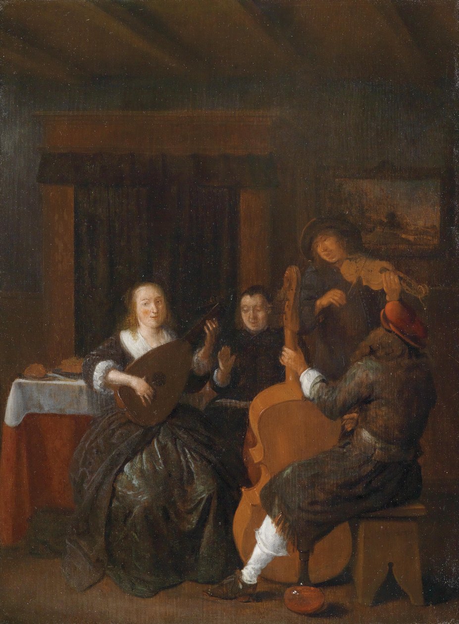 Het concert door Jan Miense Molenaer