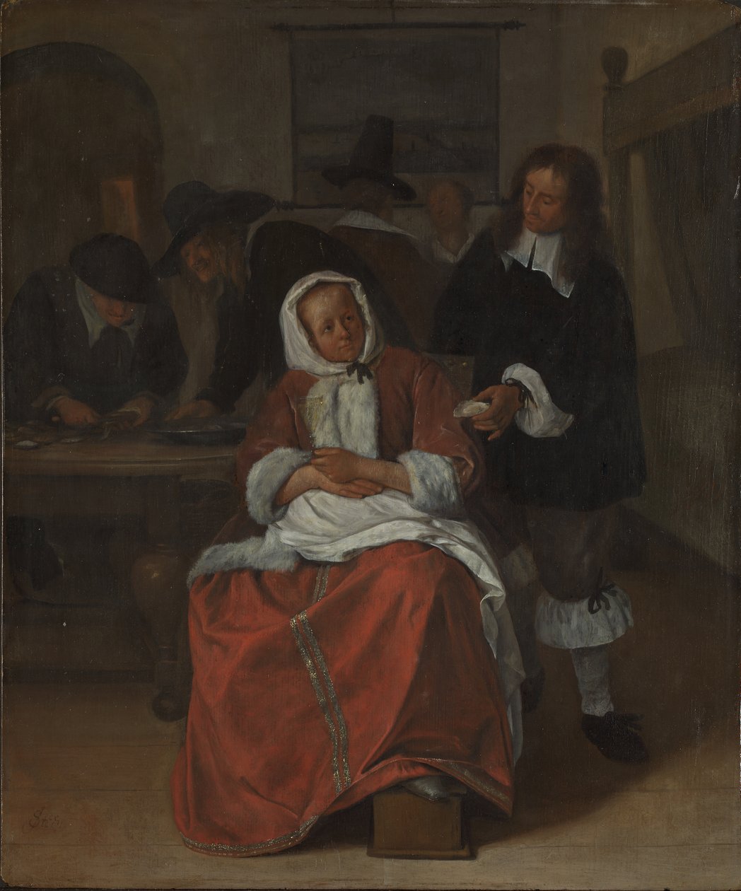 De Oesters door Jan Havickszoon Steen