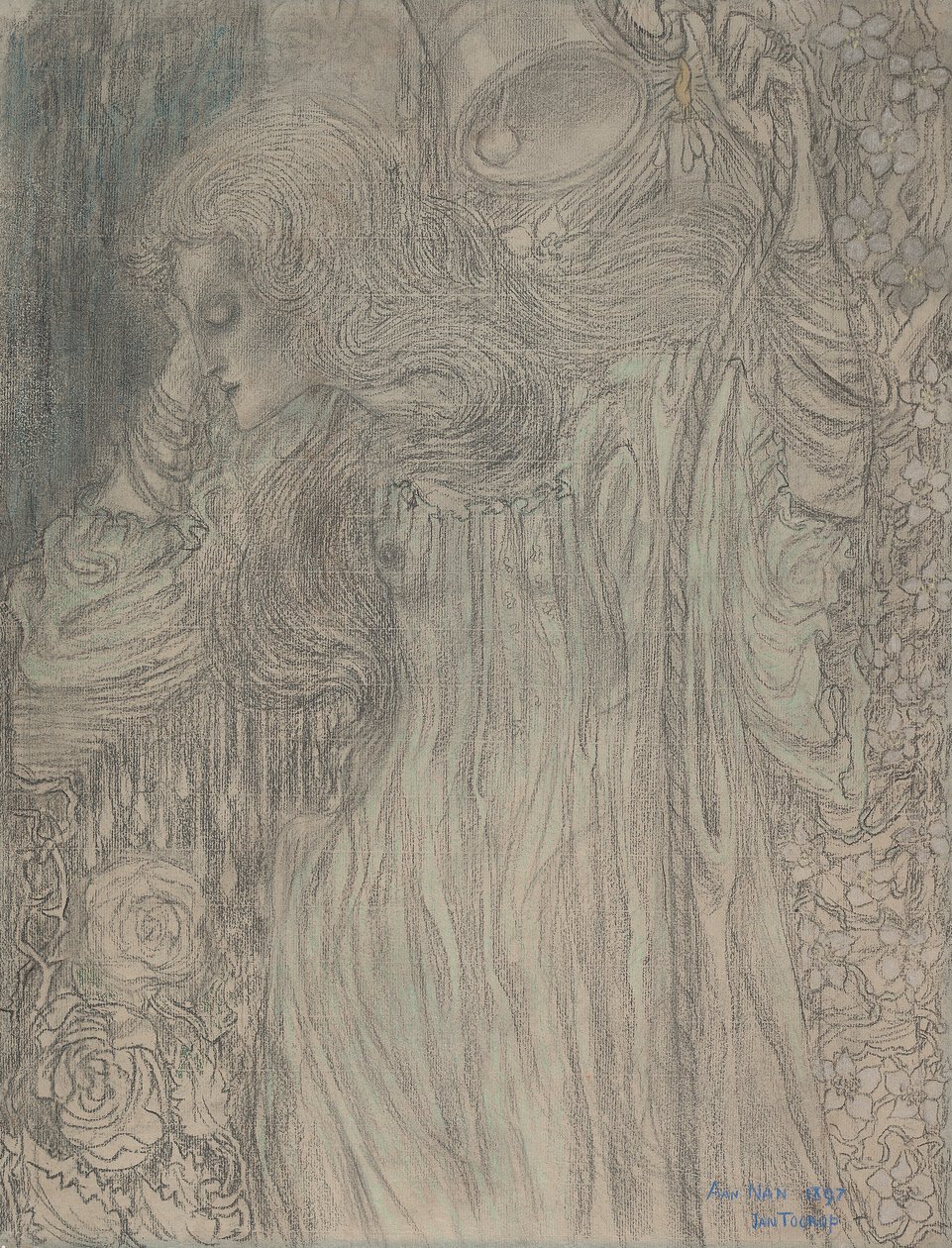 De Dromer, ca. 1897 door Jan Toorop