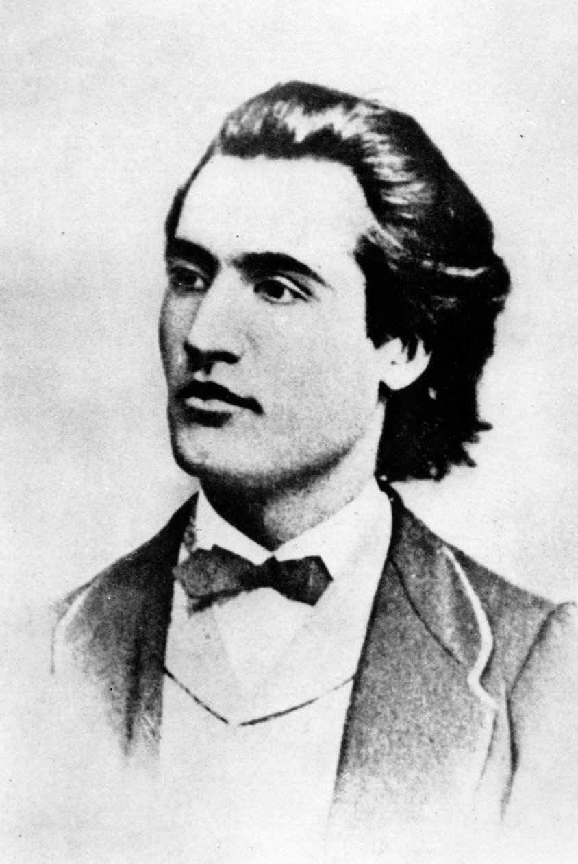 Mihai Eminescu, 1869 door Jan Tomas