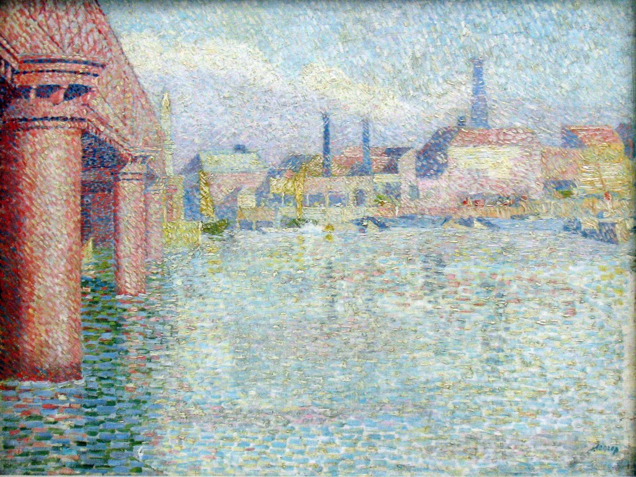 Brug in Londen door Jan Toorop
