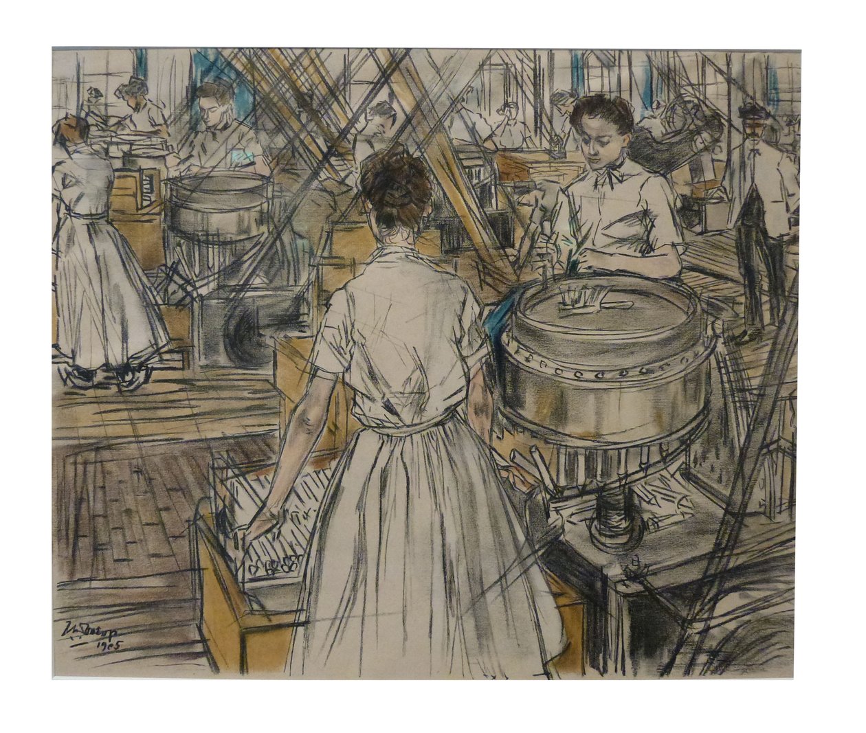 Rogneerkamer 1 van de 12 litho