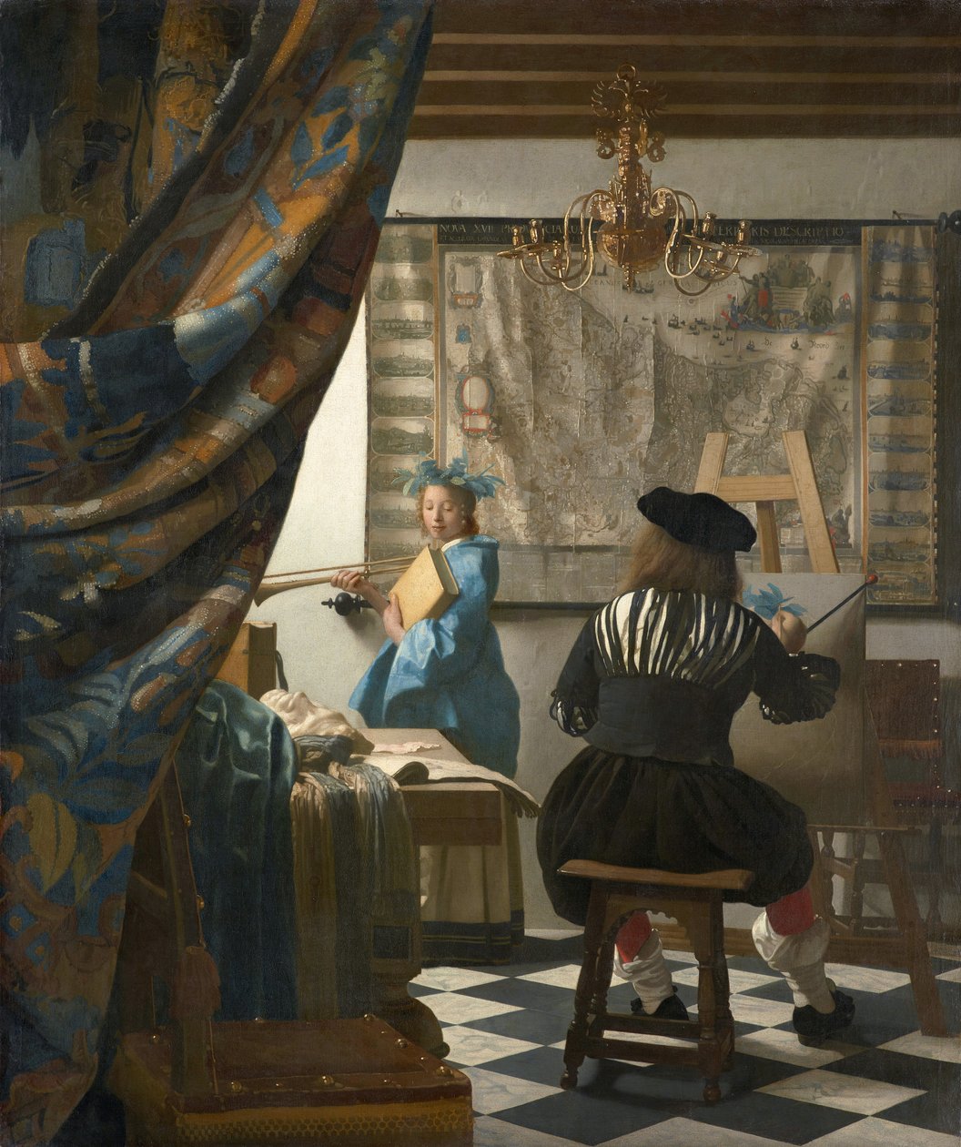 De Schilderkunst door Jan Vermeer van Delft