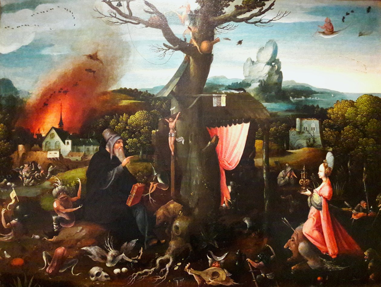 De verzoeking van Sint-Antonius door Jan Wellens de Cock