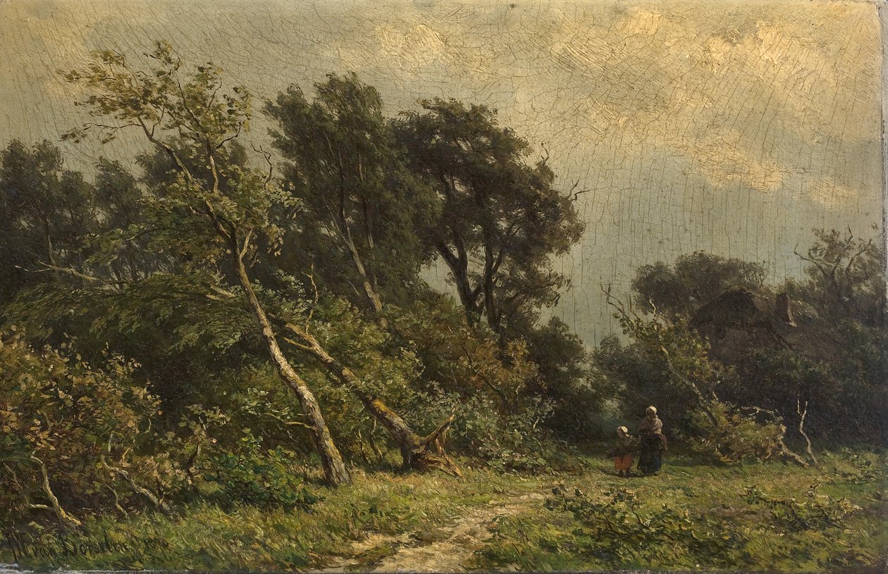 Hout sprokkelen door Jan Willem van Borselen