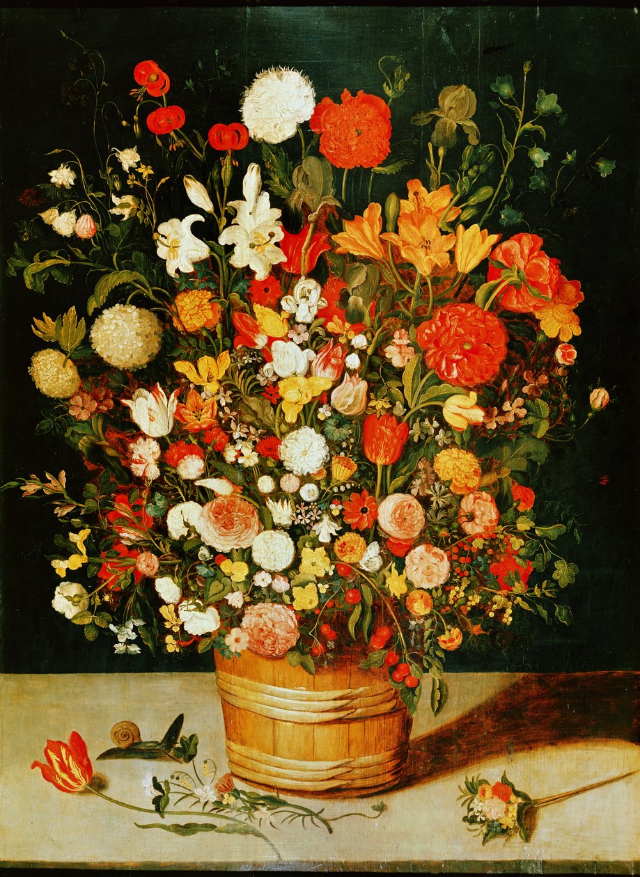 Boeket bloemen door Jan the Elder Brueghel
