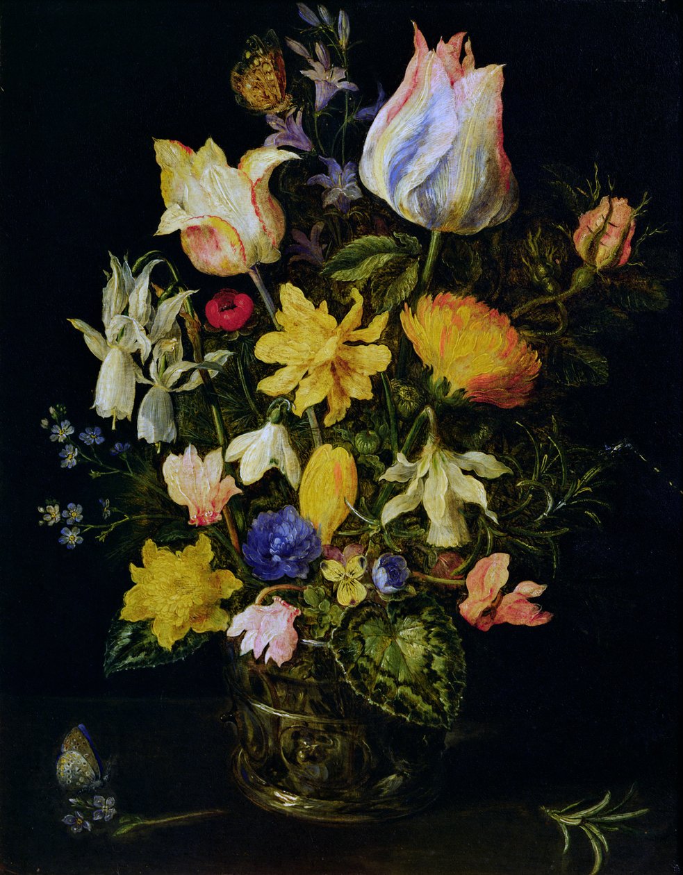 Vaas met Bloemen door Jan the Elder Brueghel