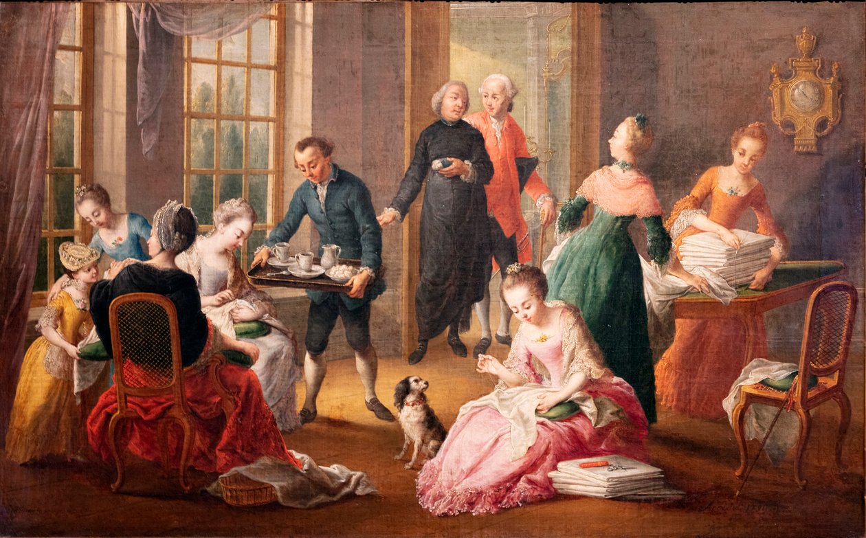 Middagthee door Jan Anton Garemyn
