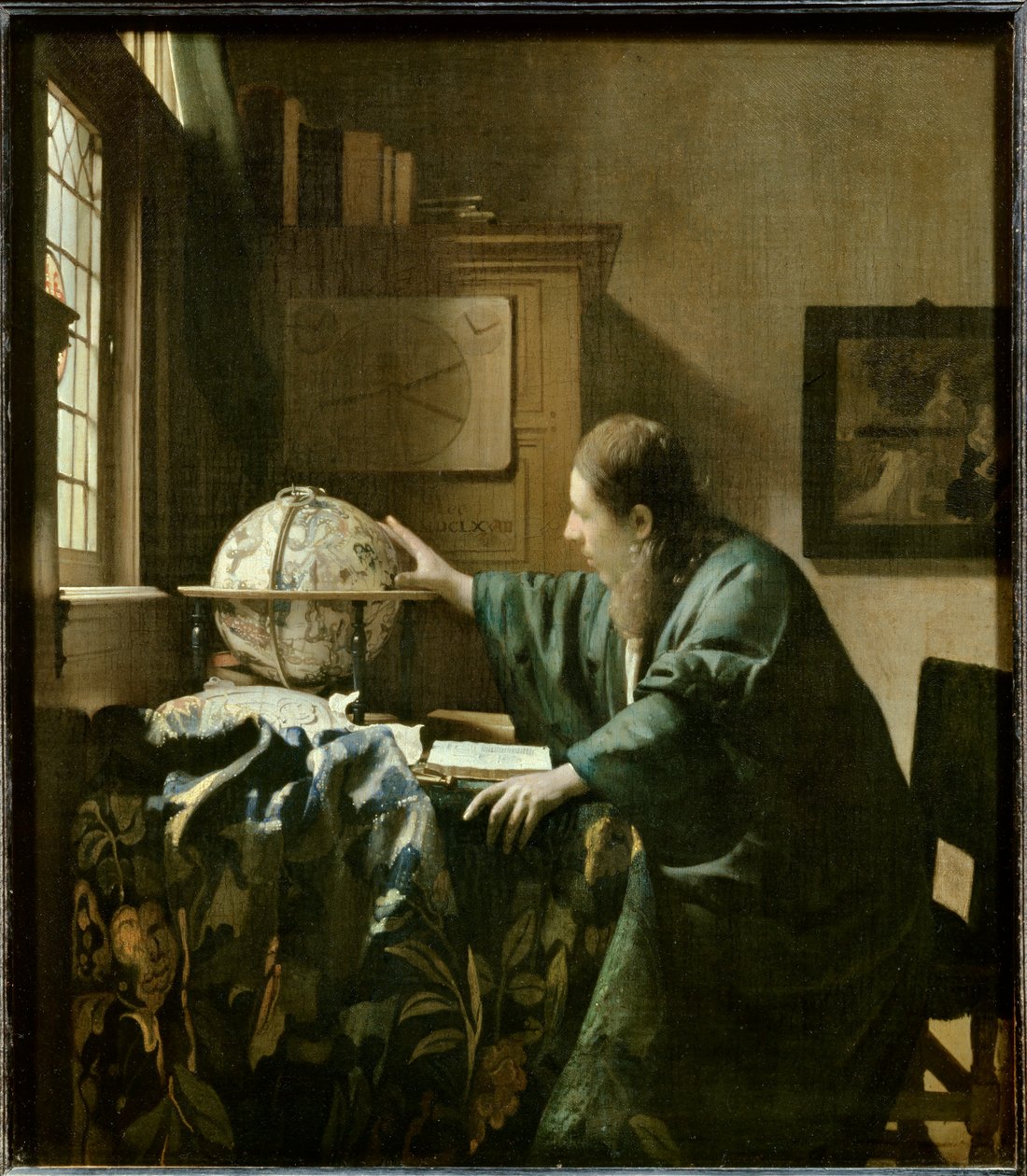 De Astronoom, c.1668 door Jan (1632 75) Vermeer
