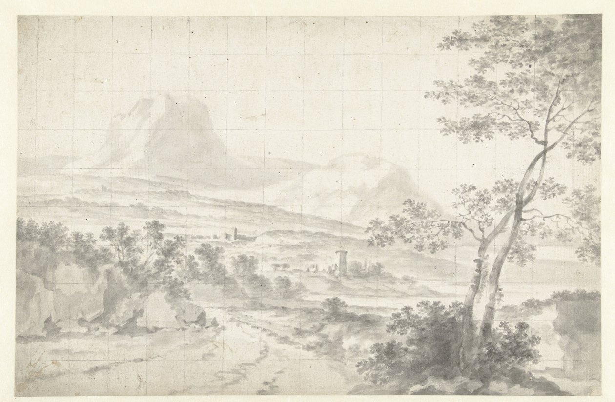 Zuidelijk berglandschap door Jan Both