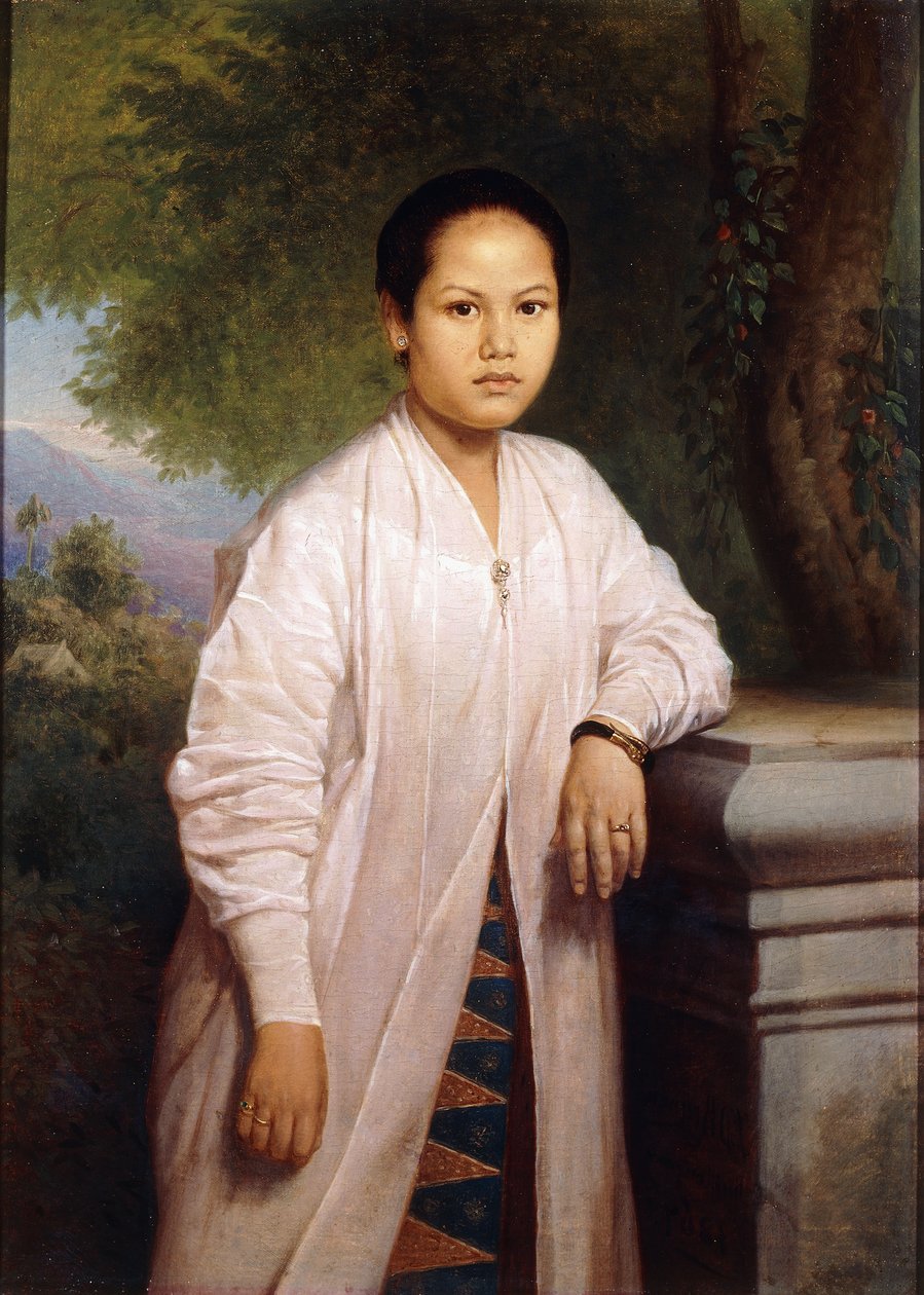 Portret van Seima, 1867 door Jan Daniel Beynon