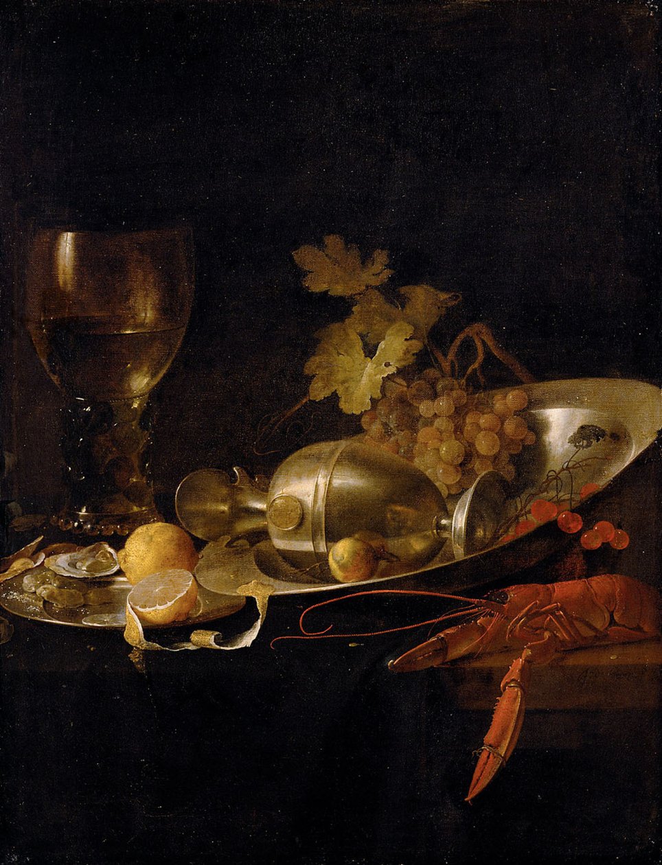 Ontbijt stilleven door Jan Davidsz. de Heem