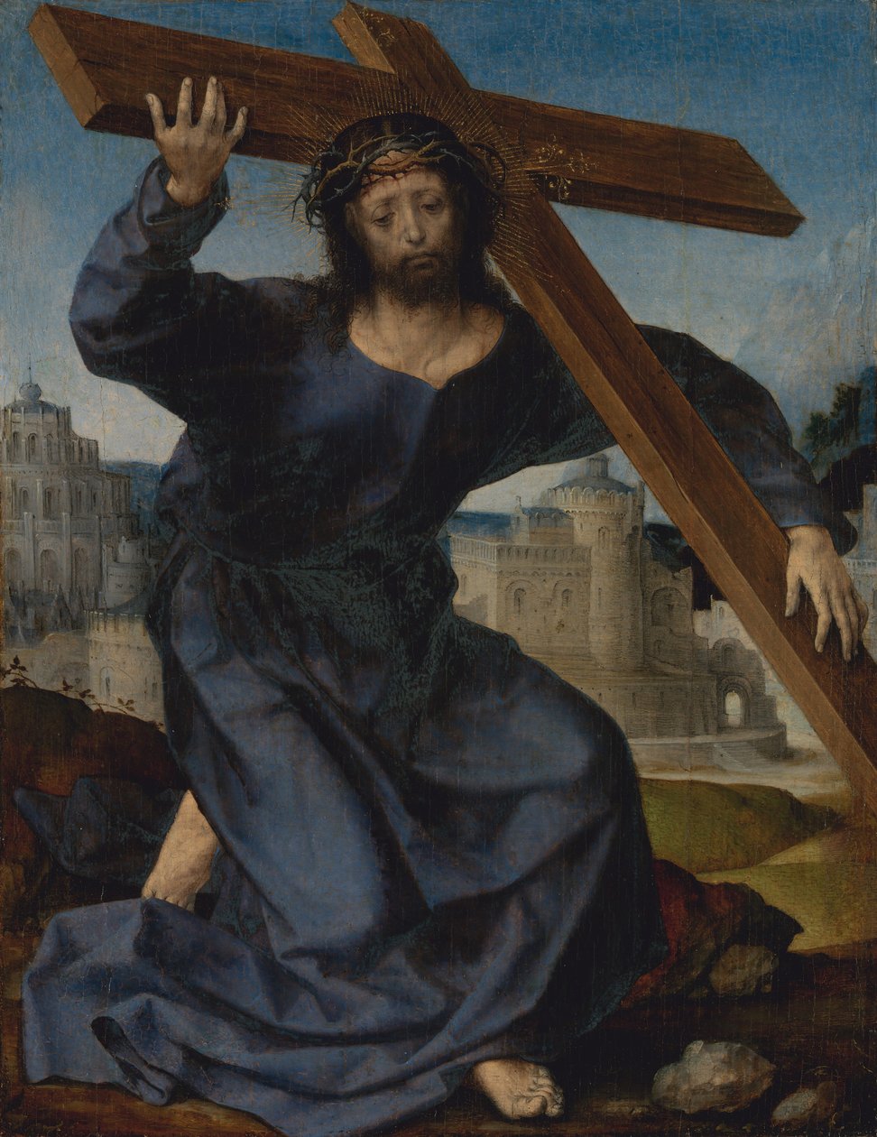 Christus die het Kruis Draagt door Jan Gossaert