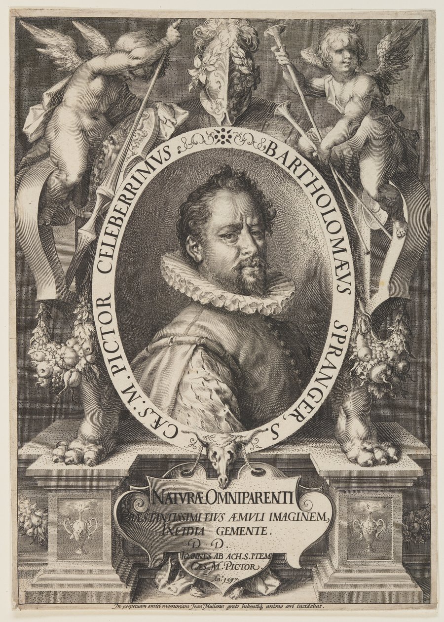 Bartolomeus Spranger door Jan Harmensz. Muller