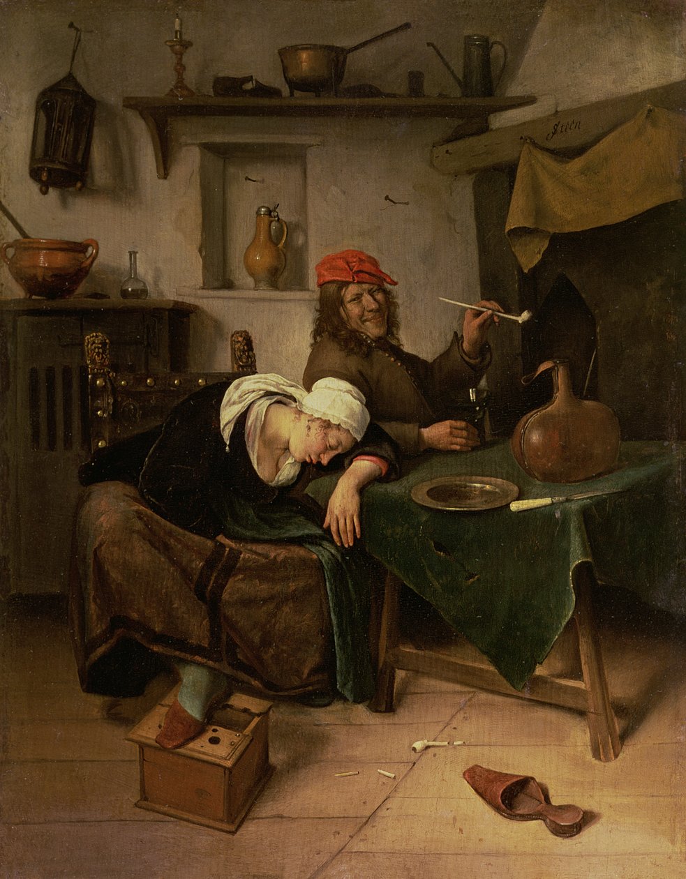 De Nietsdoeners door Jan Havickszoon Steen
