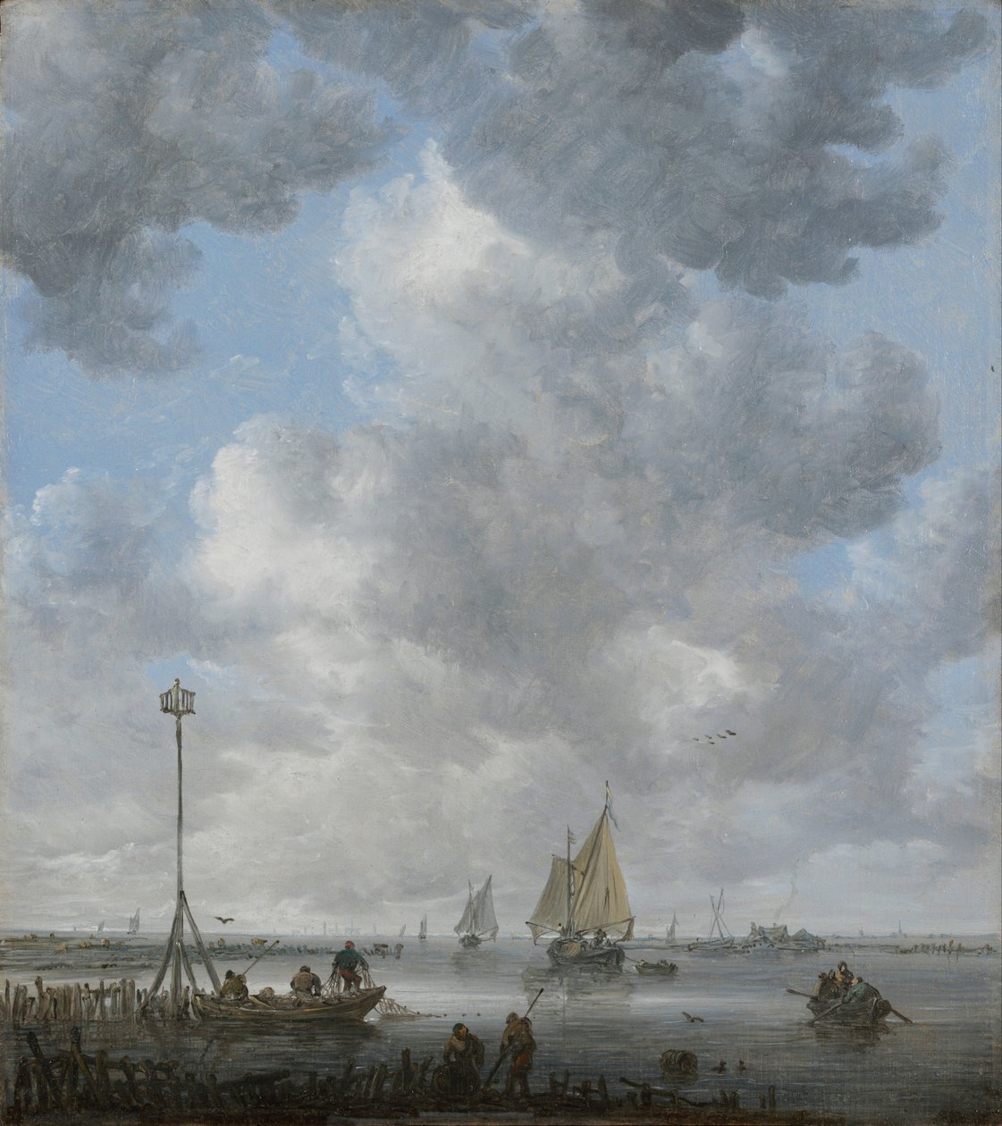 Een kalmte door Jan Josefsz Goyen van