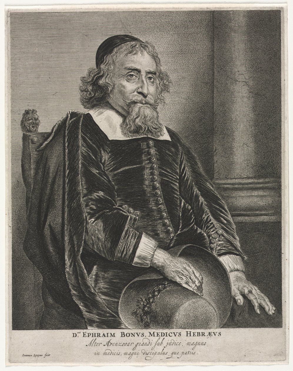 Ephraim Bonus door Jan Lievens