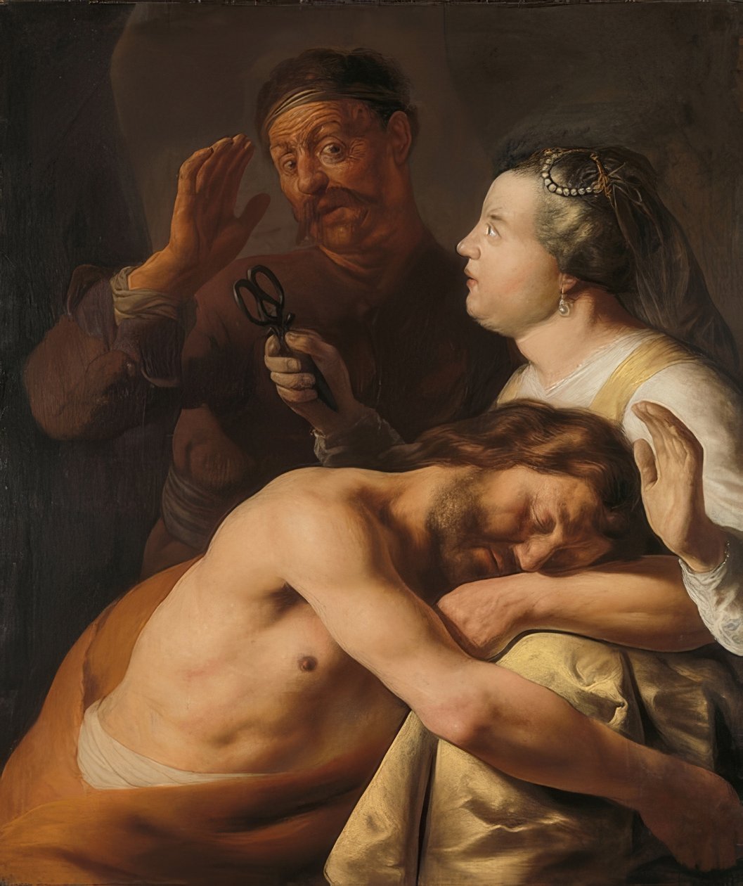 Samson en Delila. 1630-35 door Jan Lievens