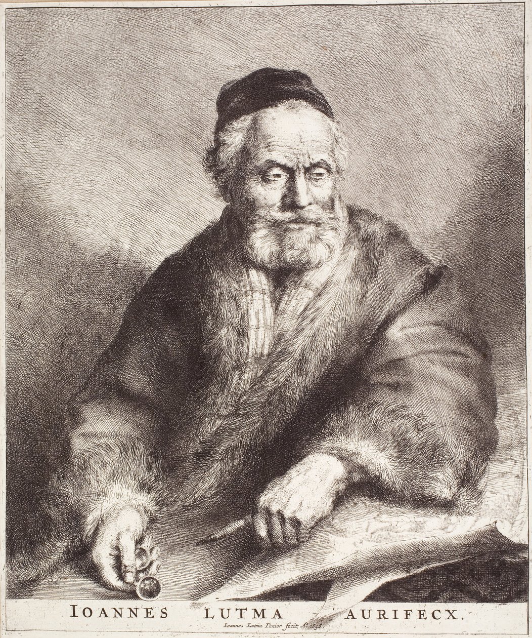 Jan Lutma de oudere door Jan Lutma II